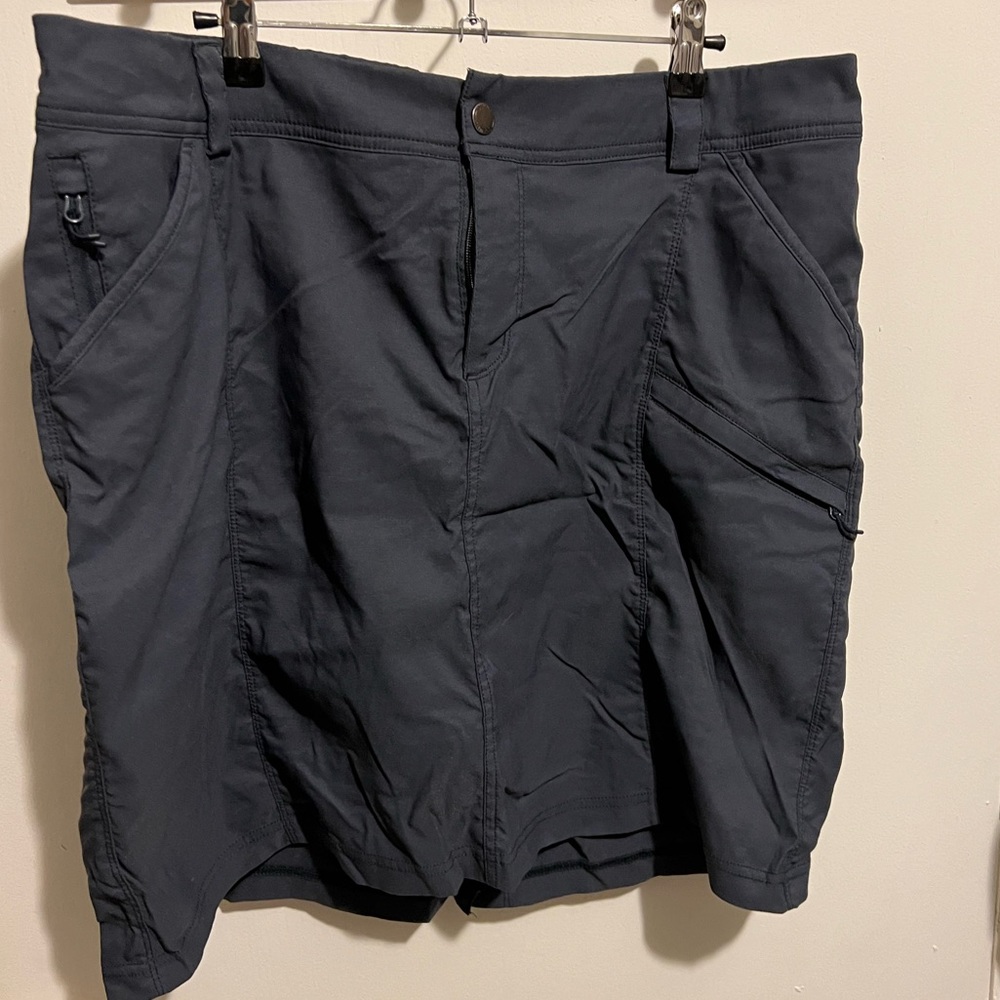 Blue Duluth Trading Co Dry on the Fly Plus Size Women’s Skort